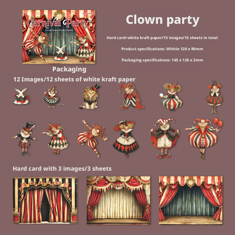 Hard Card Sticker Pack