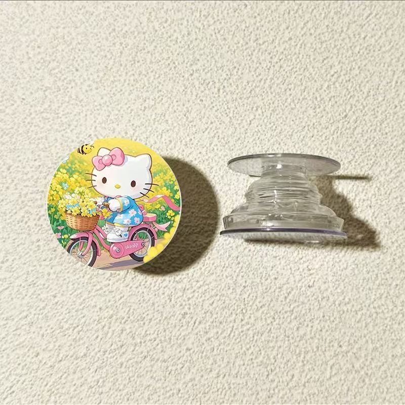 Sanrio Hello Kitty Phone Holder, Retractable Airbag Stand