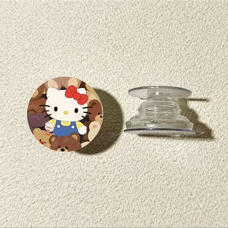 Sanrio Hello Kitty Phone Holder, Retractable Airbag Stand