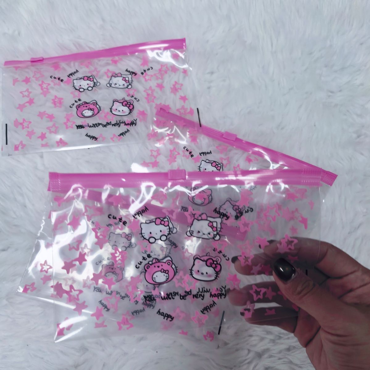 Sanrio High Transparency Zipper Pouch