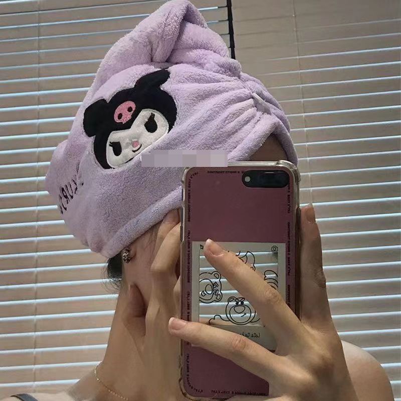 Sanrio Hair Drying Towel Cap