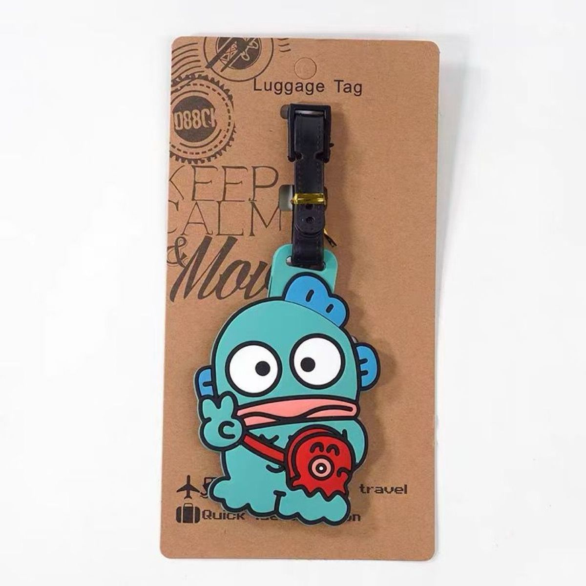 Sanrio Clownfish Hangyodon Luggage Tag