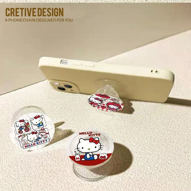 Sanrio Hello Kitty Phone Holder, Retractable Airbag Stand
