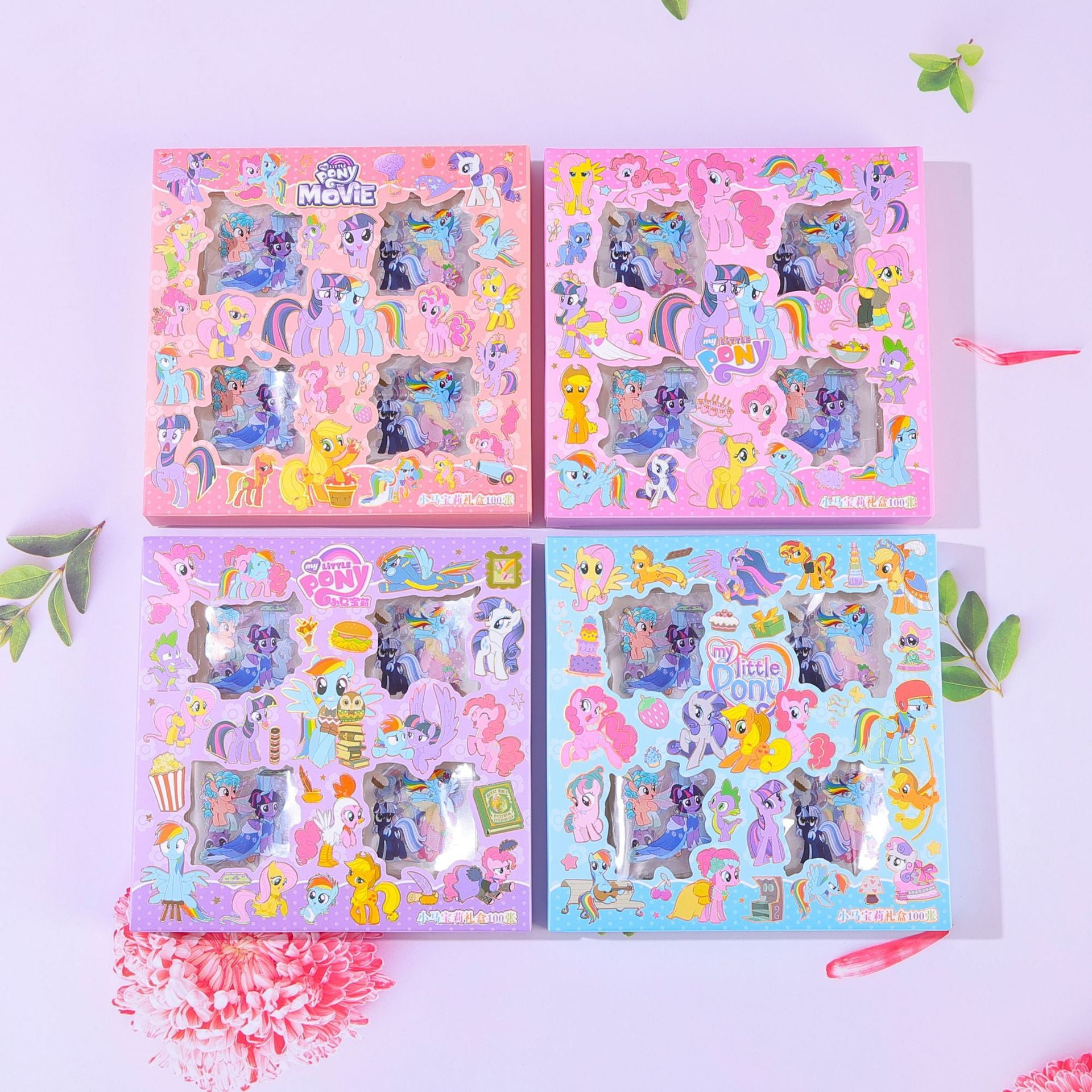 Cute sanrio-themed 100-piece journaling sticker set - cartoon, high-quality, kuromi & my melody diy material stickers