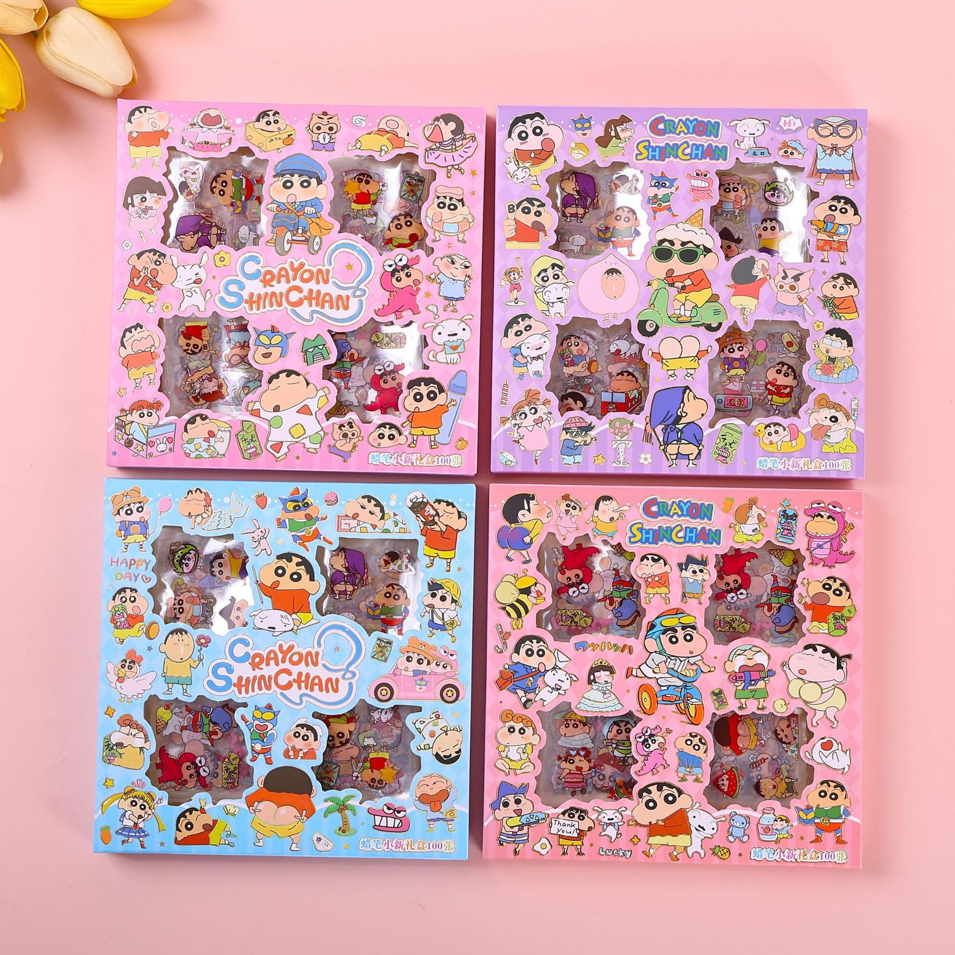 Cute sanrio-themed 100-piece journaling sticker set - cartoon, high-quality, kuromi & my melody diy material stickers