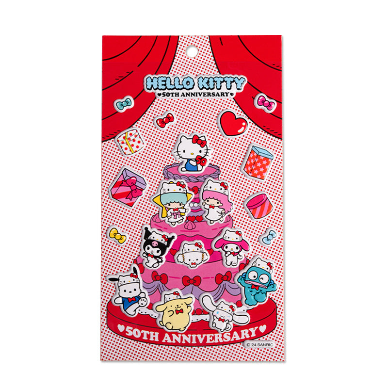 Authentic sanrio kuromi bubble stickers - cute cartoon cinnamoroll decorative 3d stickers for kids and girls - perfect gift!