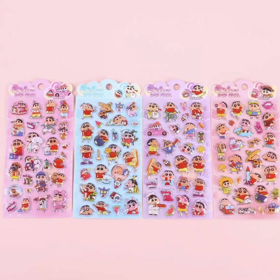 Sanrio cute pet stickers - high-quality kuromi shaker water decals - diy decorative stickers for kids