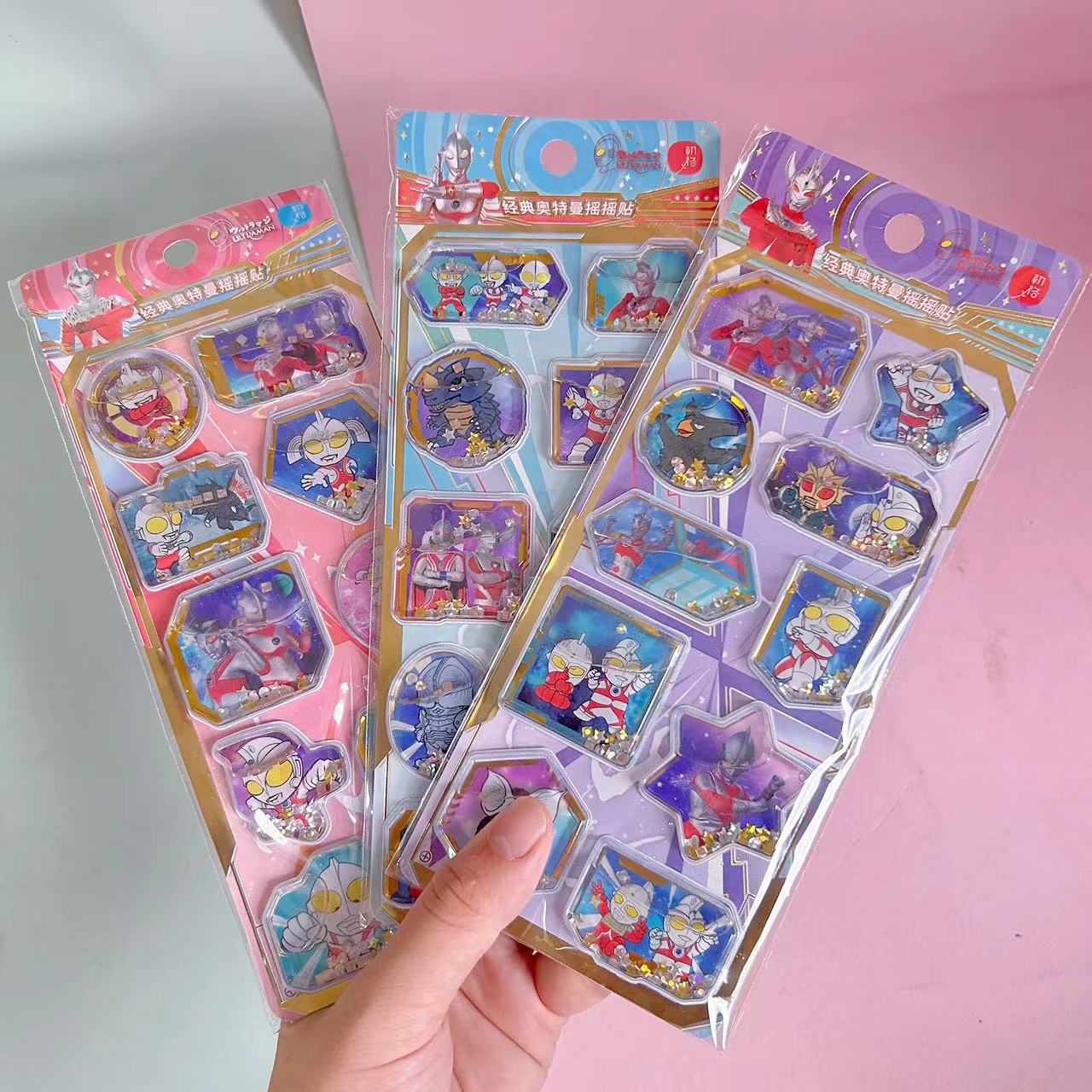 Sanrio cute pet stickers - high-quality kuromi shaker water decals - diy decorative stickers for kids