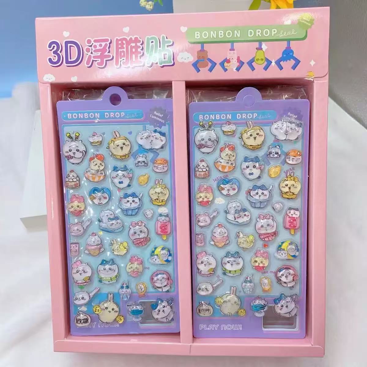 Sanrio cute pet stickers - high-quality kuromi shaker water decals - diy decorative stickers for kids