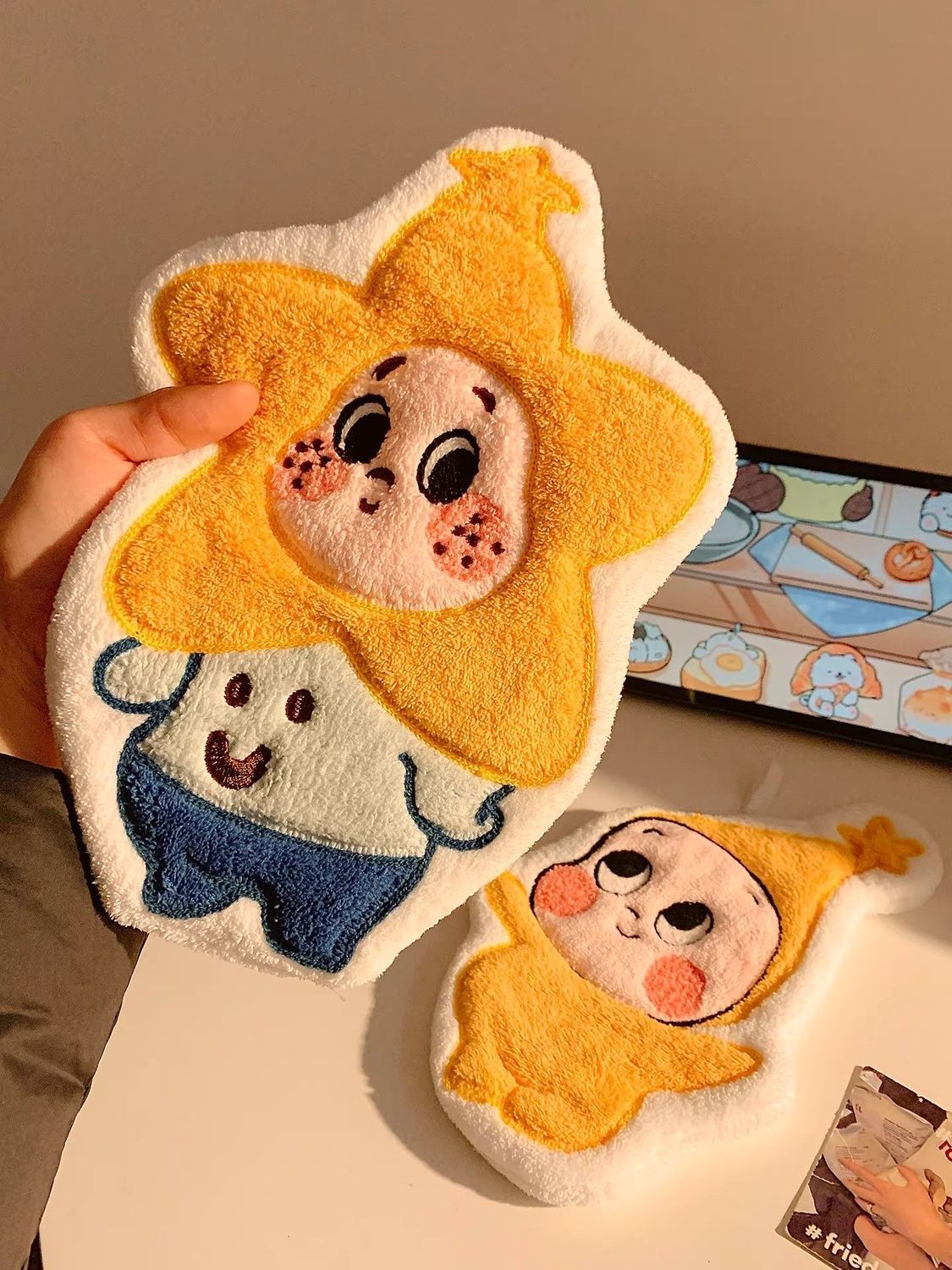 Star Man Hanging Hand Towel