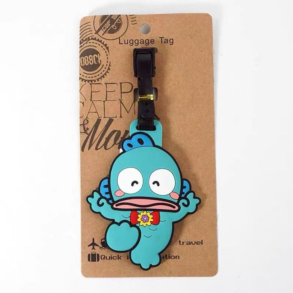 Sanrio Clownfish Hangyodon Luggage Tag