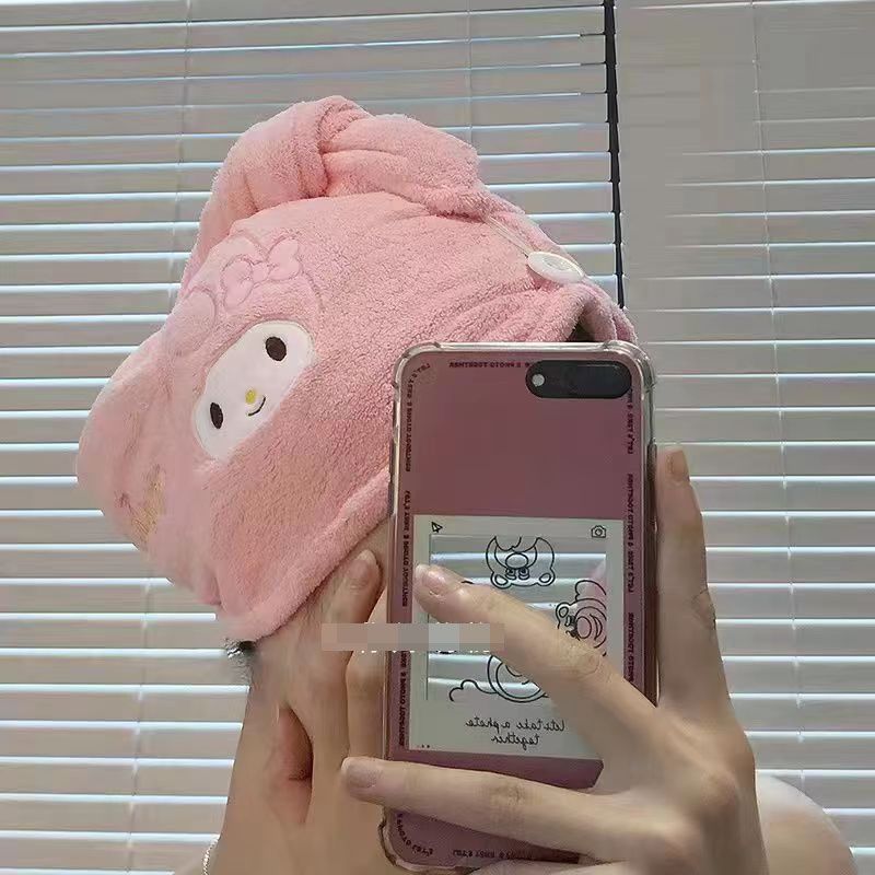 Sanrio Hair Drying Towel Cap